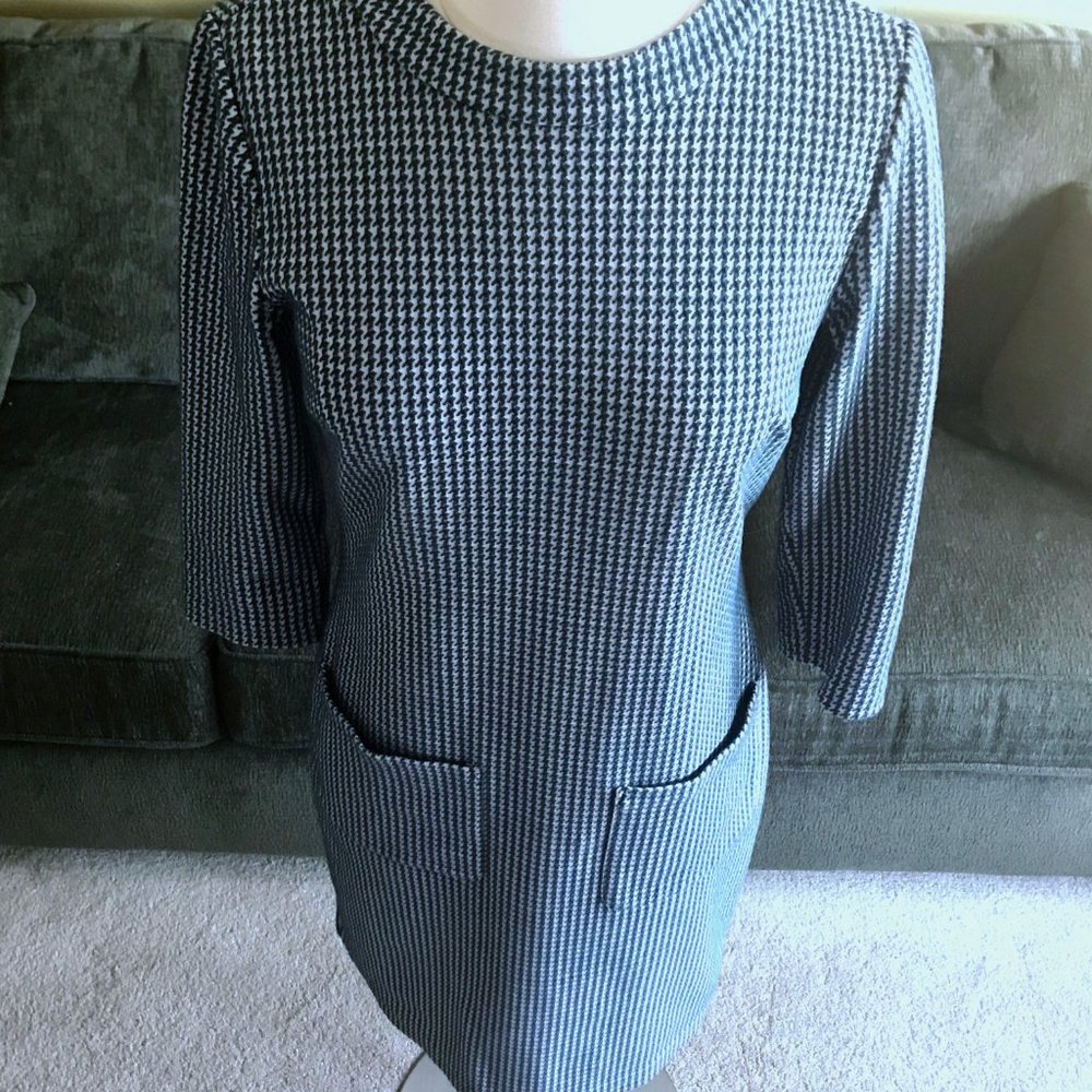 Boden - Opal Jacquard Houndstooth Dress